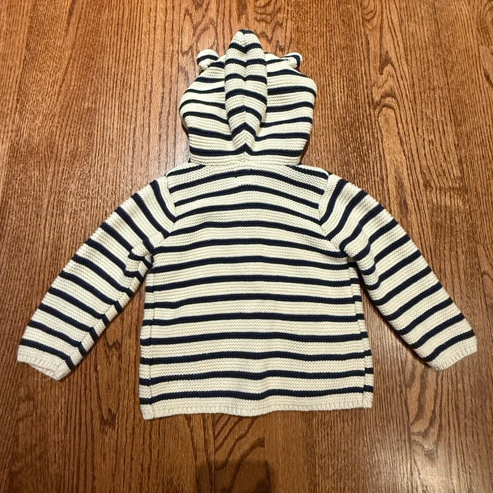 Gap Hooded Cardigan Sweater 6-12 Months